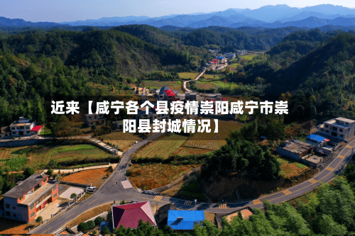 近来【咸宁各个县疫情崇阳咸宁市崇阳县封城情况】-第2张图片