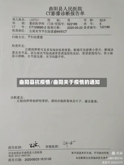 曲阳县抗疫情/曲阳关于疫情的通知-第2张图片