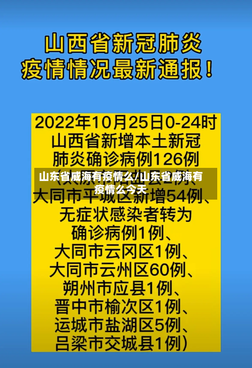 山东省威海有疫情么/山东省威海有疫情么今天-第3张图片