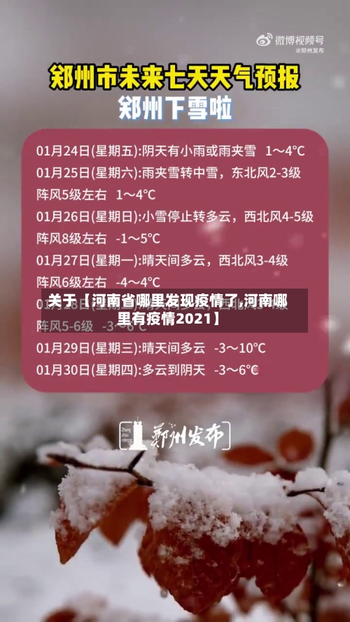 关于【河南省哪里发现疫情了,河南哪里有疫情2021】