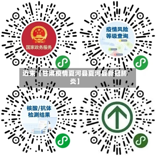 近来【甘肃疫情夏河县夏河县新冠肺炎】