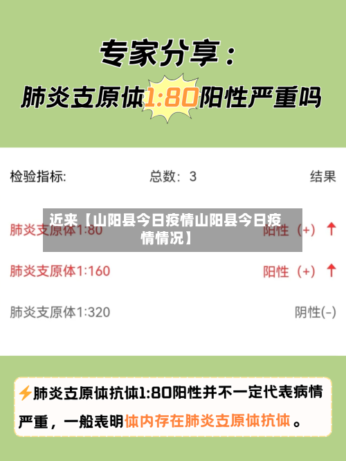 近来【山阳县今日疫情山阳县今日疫情情况】-第2张图片