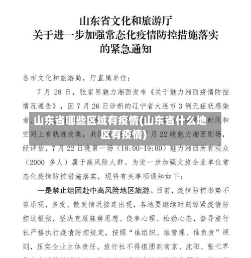 山东省哪些区域有疫情(山东省什么地区有疫情)