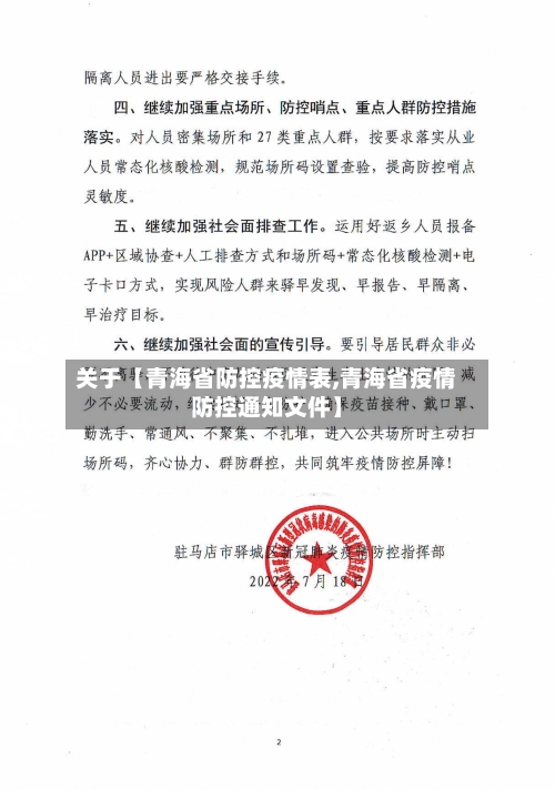 关于【青海省防控疫情表,青海省疫情防控通知文件】-第2张图片