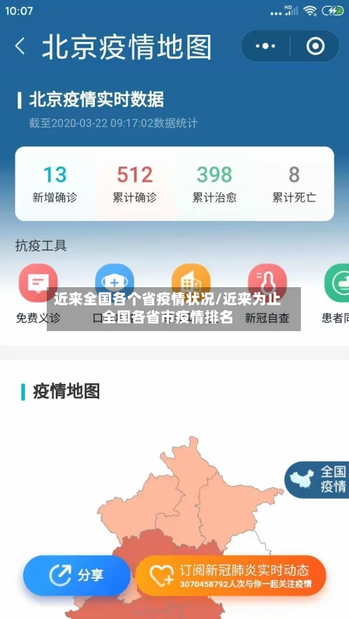 近来全国各个省疫情状况/近来为止全国各省市疫情排名-第3张图片