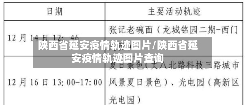 陕西省延安疫情轨迹图片/陕西省延安疫情轨迹图片查询-第2张图片