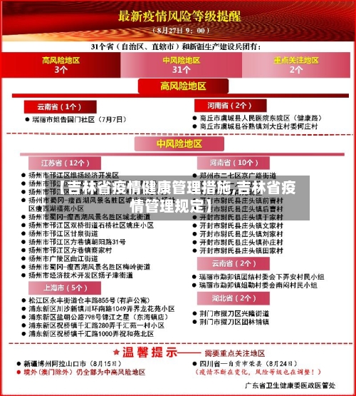 【吉林省疫情健康管理措施,吉林省疫情管理规定】