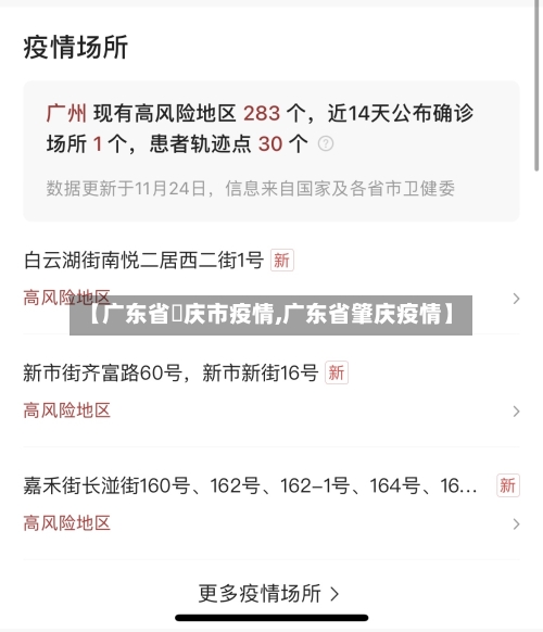 【广东省肈庆市疫情,广东省肇庆疫情】-第2张图片