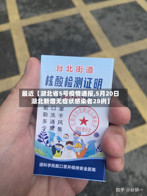 最近【湖北省5号疫情通报,5月20日湖北新增无症状感染者28例】