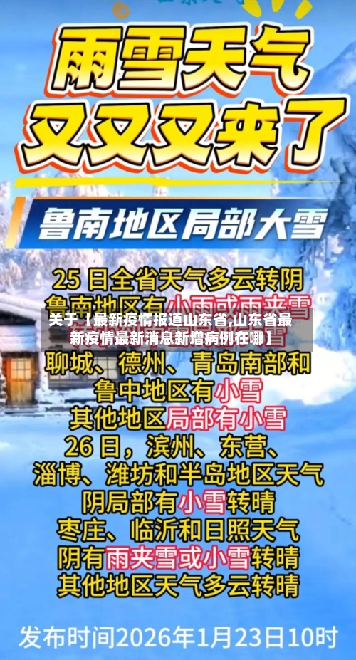 关于【最新疫情报道山东省,山东省最新疫情最新消息新增病例在哪】-第3张图片
