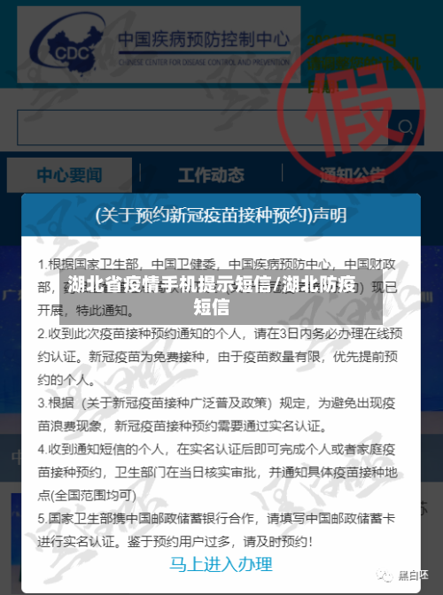 湖北省疫情手机提示短信/湖北防疫短信-第3张图片
