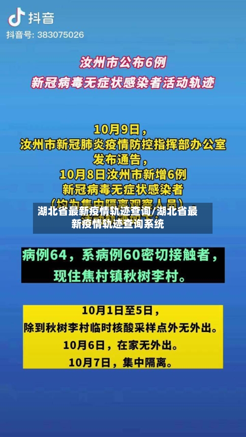 湖北省最新疫情轨迹查询/湖北省最新疫情轨迹查询系统-第2张图片
